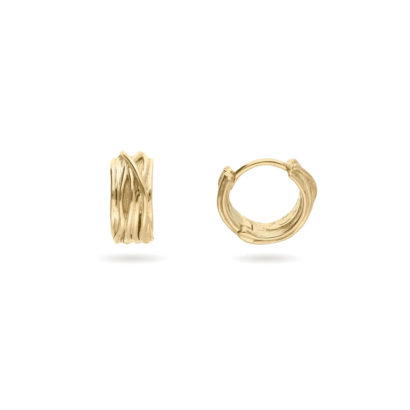 filodellavita_mini__orecc_1-1.webp Filodellavita Mini - Orecchini in Oro Giallo / Rosa / Bianco 9kt | Rubinia Gioielli Online