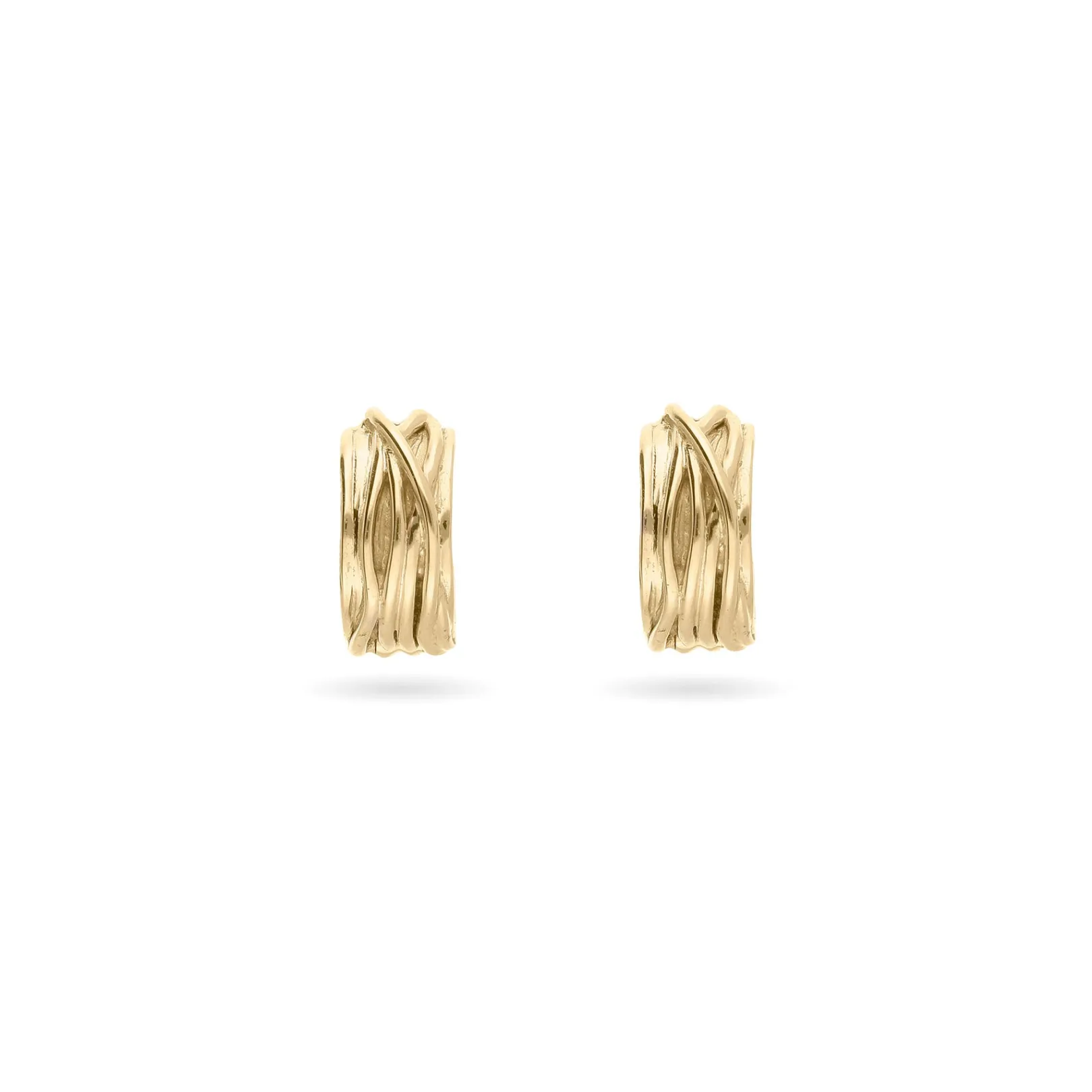 filodellavita_mini__orecc_4-1.webp Filodellavita Mini - Orecchini in Oro Giallo / Rosa / Bianco 9kt | Rubinia Gioielli Online