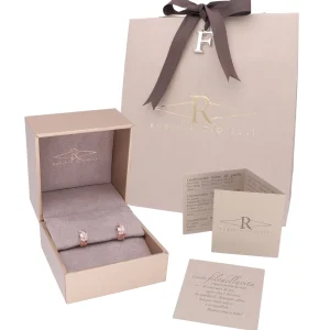 Filodellavita Mini - Orecchini in Oro Giallo / Rosa / Bianco 9kt | Rubinia Gioielli Online
