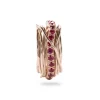 Filodellavita Prezioso 13 fili in Oro Rosa 9kt e Rubini | Rubinia Gioielli Discount