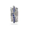 Filodellavita Prezioso 13 fili in Argento 925 e Zaffiri Blu | Rubinia Gioielli Fashion