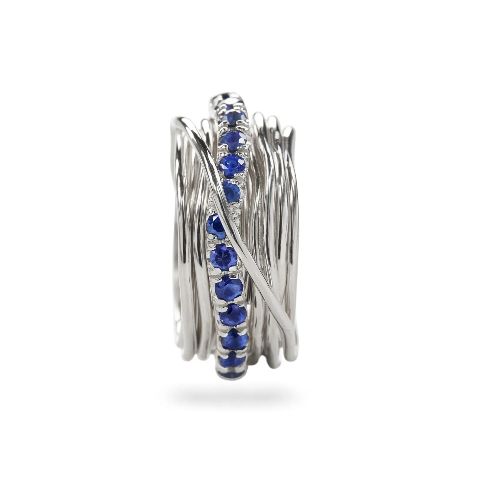 filodellavita_prezioso__f_0-23.webp Filodellavita Prezioso 13 fili in Argento 925 e Zaffiri Blu | Rubinia Gioielli Fashion