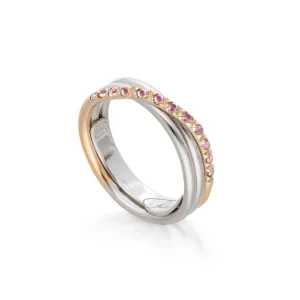 Filodellavita Prezioso 3 Fili e Zaffiri rosa | Rubinia Gioielli Best