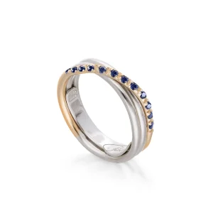 Filodellavita Prezioso 3 Fili e Zaffiri blu | Rubinia Gioielli Clearance