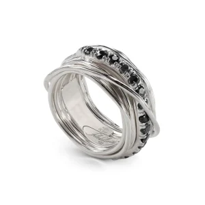 Filodellavita Prezioso 13 fili in Argento 925 e Diamanti Black | Rubinia Gioielli Clearance