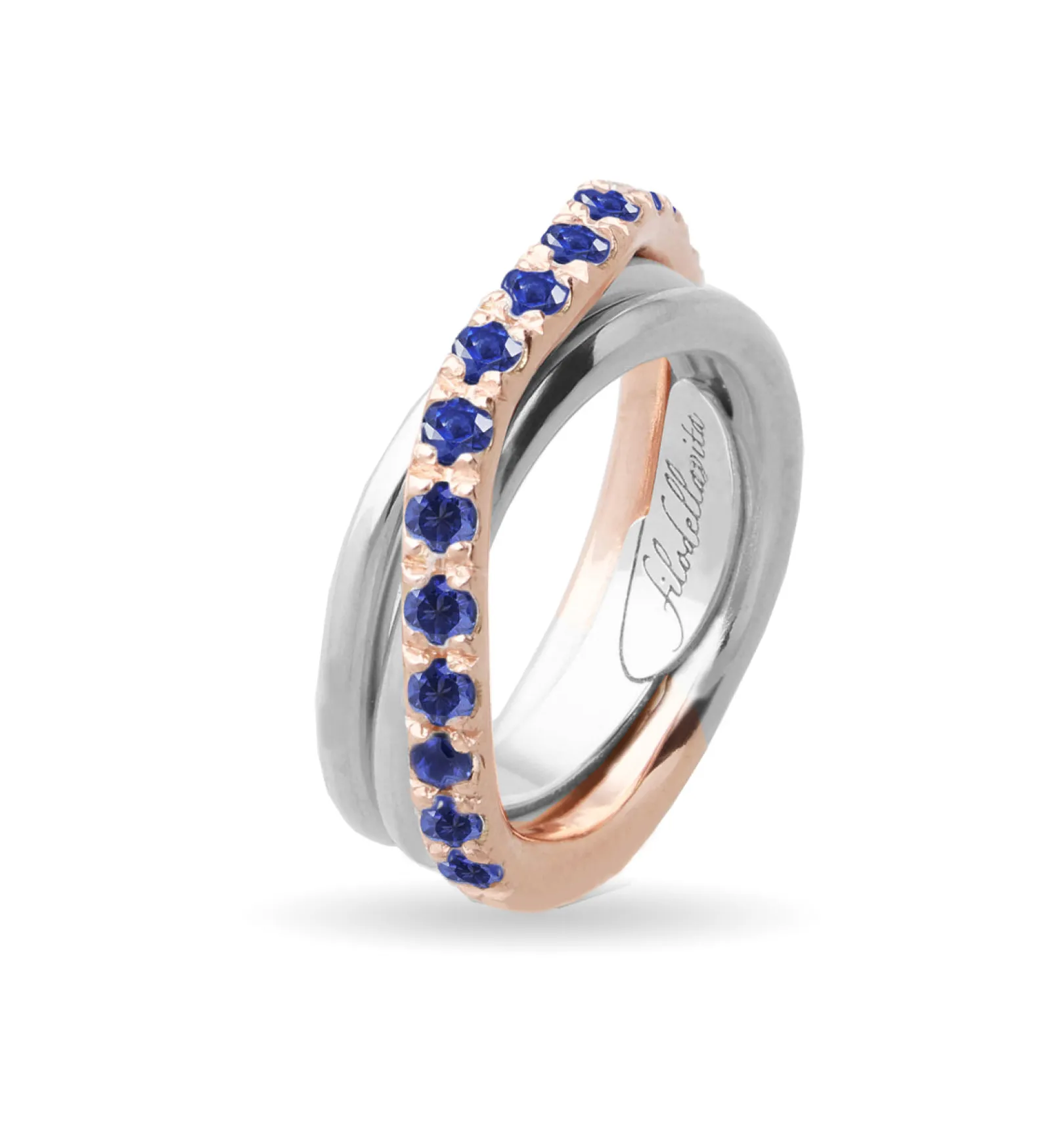 filodellavita_prezioso__f_1-7.webp Filodellavita Prezioso 3 fili e Zaffiri blu da 0.99ct | Rubinia Gioielli Clearance