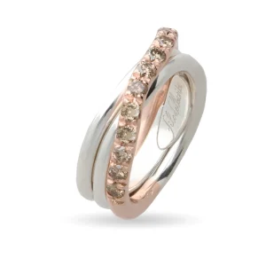 Filodellavita Prezioso 3 fili e Diamanti Brown da 0.80ct | Rubinia Gioielli New
