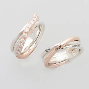 Filodellavita Prezioso 3 fili e Diamanti Bianchi da 0.80ct | Rubinia Gioielli New