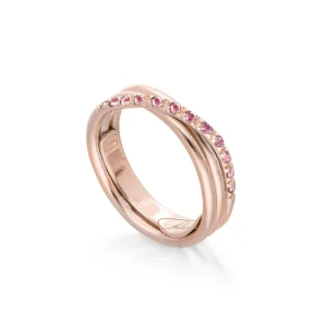Filodellavita Prezioso 3 Fili e Zaffiri rosa | Rubinia Gioielli Best