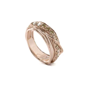 Filodellavita Prezioso 7 Fili e Diamanti Brown | Rubinia Gioielli Fashion