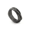 Filodellavita Rock 7 fili in Argento 925 brunito | Rubinia Gioielli Best