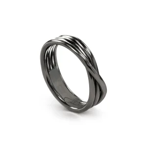 Filodellavita Rock 3 fili in Argento 925 brunito | Rubinia Gioielli Fashion