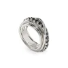 Filodellavita Rock 7 fili in Argento 925 e Diamanti Black | Rubinia Gioielli Discount