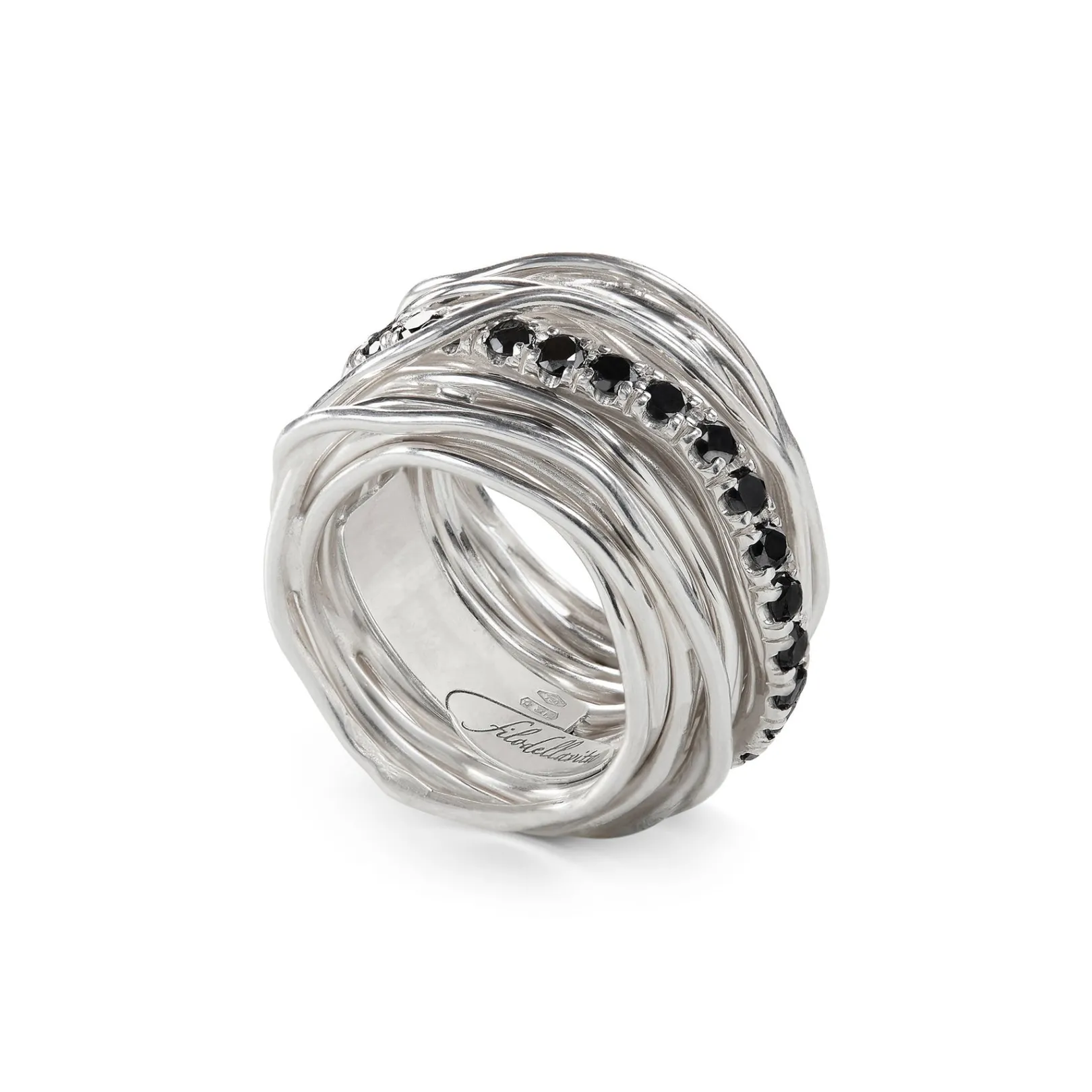 filodellavita_rock__fili__1-8.webp Filodellavita Rock 22 fili in Argento 925 e Diamanti Black | Rubinia Gioielli Fashion