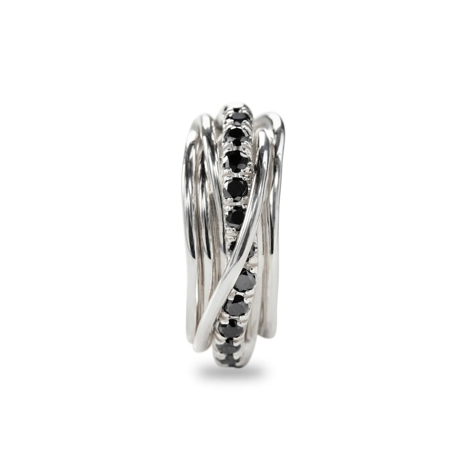filodellavita_rock__fili__2-9.webp Filodellavita Rock 7 fili in Argento 925 e Diamanti Black | Rubinia Gioielli Discount