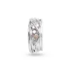 Filodellavita Ten 10 fili in Oro Bianco o Oro Rosa 18kt con Diamanti Bianchi e Brown | Rubinia Gioielli Online