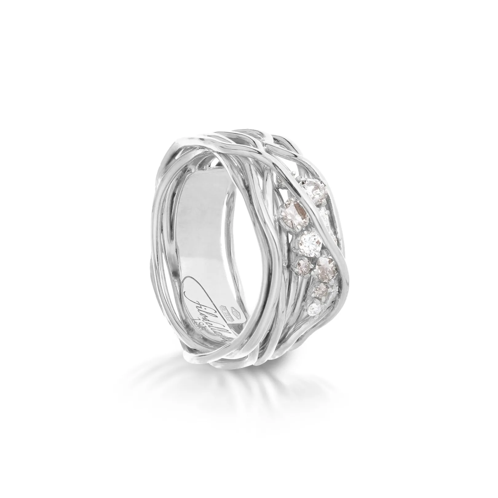 filodellavita_ten__fili_i_3-3.webp Filodellavita Ten 10 fili in Oro Bianco o Oro Rosa 18kt con Diamanti Bianchi e Brown | Rubinia Gioielli Online
