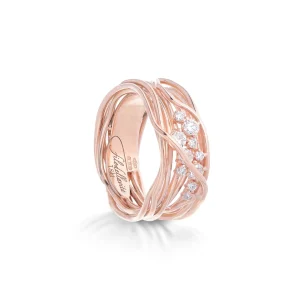 Filodellavita Ten 10 fili in Oro Bianco o Oro Rosa 18kt e Diamanti Bianchi | Rubinia Gioielli Sale