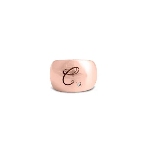 Mignolo Paola in Oro rosa 9kt e Diamante Bianco | Rubinia Gioielli Discount