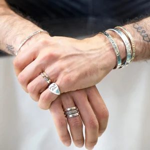 Mignolo Quadrato in Argento 925 | Rubinia Gioielli Fashion
