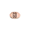 Mignolo Quadrato in Oro Rosa 9kt | Rubinia Gioielli Outlet