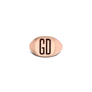 Mignolo Quadrato in Oro Rosa 9kt | Rubinia Gioielli Outlet