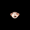 Mignolo tondo irregolare in Oro Rosa 9kt | Rubinia Gioielli Best