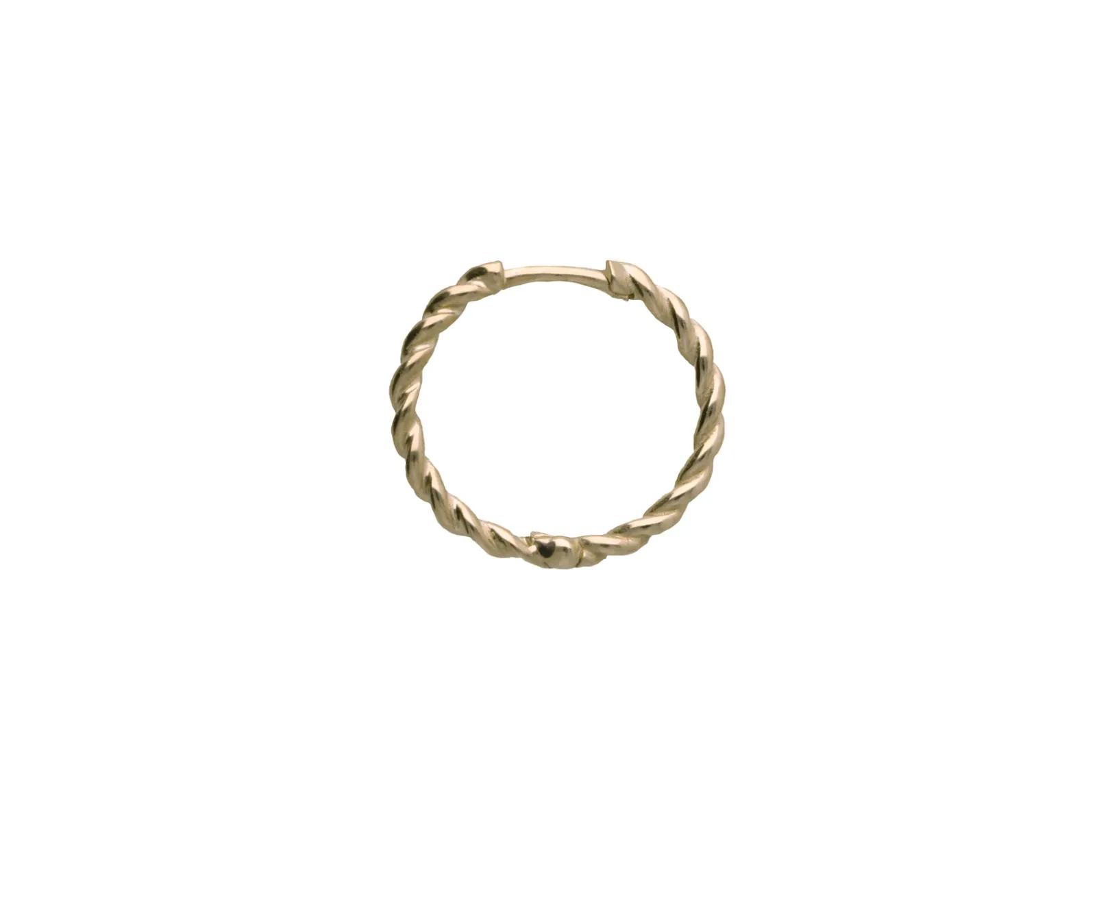 mono_orecchino_filodamore_3.webp Mono Orecchino Filodamore Intrecciato grande in Oro Giallo/Rosa 9kt | Rubinia Gioielli Clearance