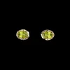 Orecchini a lobo in Oro Giallo 9kt e Peridot | Rubinia Gioielli Clearance