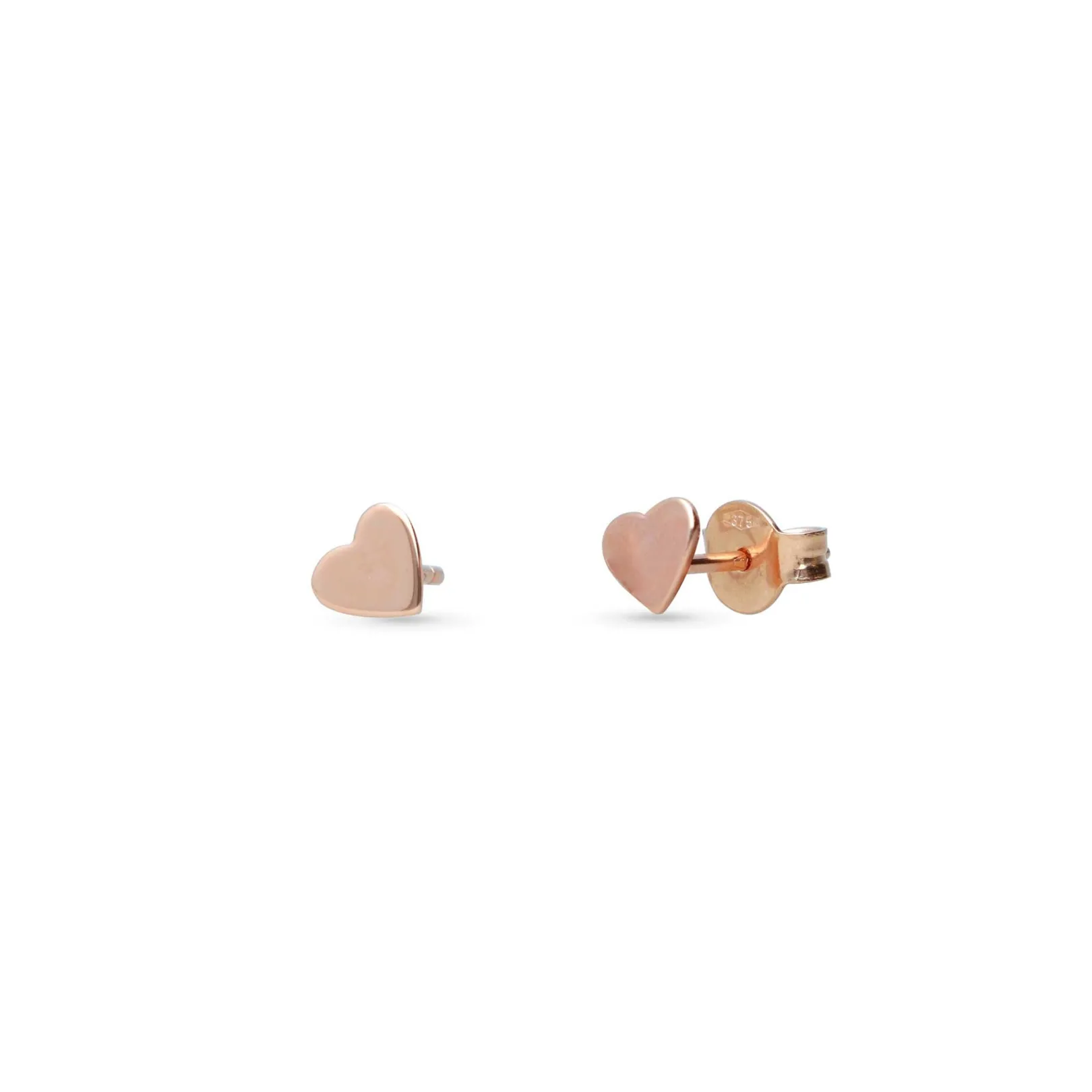 orecchini_filodamore_a_lo_0.webp Orecchini Filodamore a Lobo da 5 mm in Oro Rosa 9kt con Cuore Piccolo | Rubinia Gioielli Online