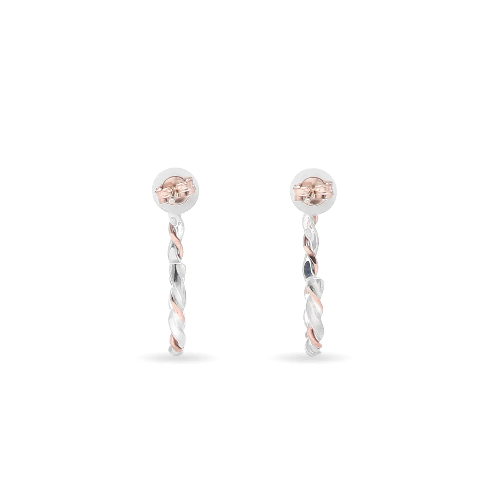 orecchini_filodamore_in_a_2.webp Orecchini Filodamore in Argento 925 e Oro Rosa 9 kt | Rubinia Gioielli Discount