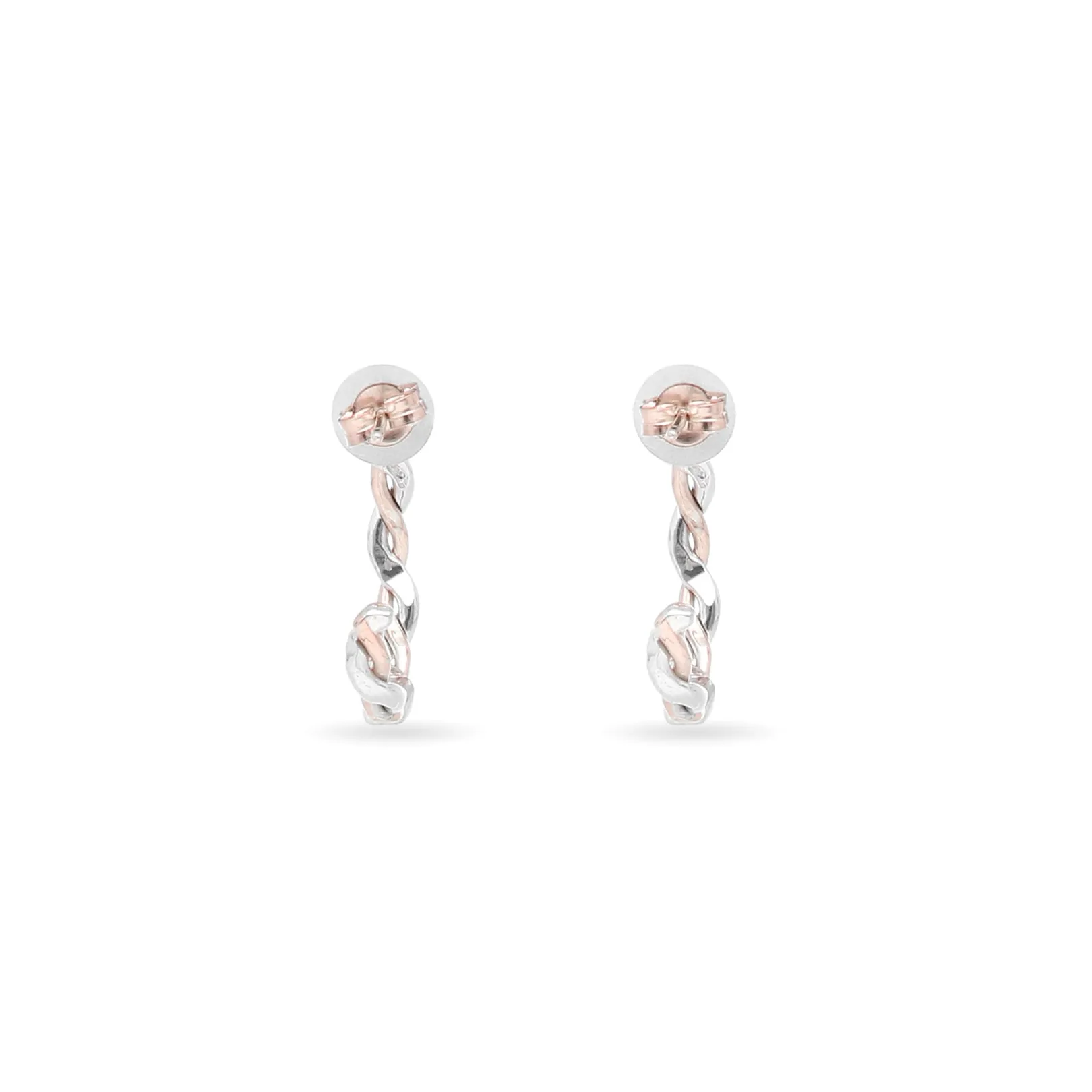 orecchini_filodamore_in_a_3.webp Orecchini Filodamore in Argento 925 e Oro Rosa 9 kt | Rubinia Gioielli Discount