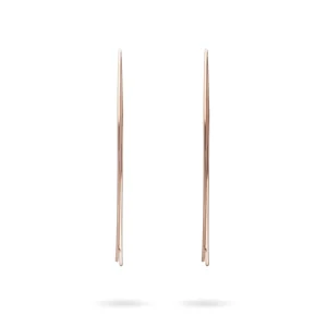 Orecchini Filodamore Pesce Oro Rosa 9 kt | Rubinia Gioielli Hot