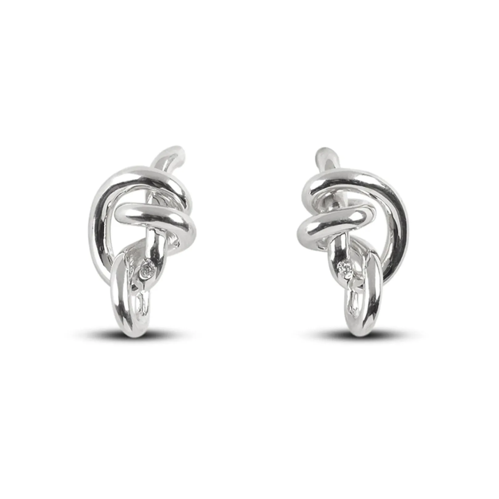 orecchino_nodi_damore_in__0-2.webp Orecchino Nodi d'Amore in Argento 925 e Diamant Bianchi | Rubinia Gioielli Clearance