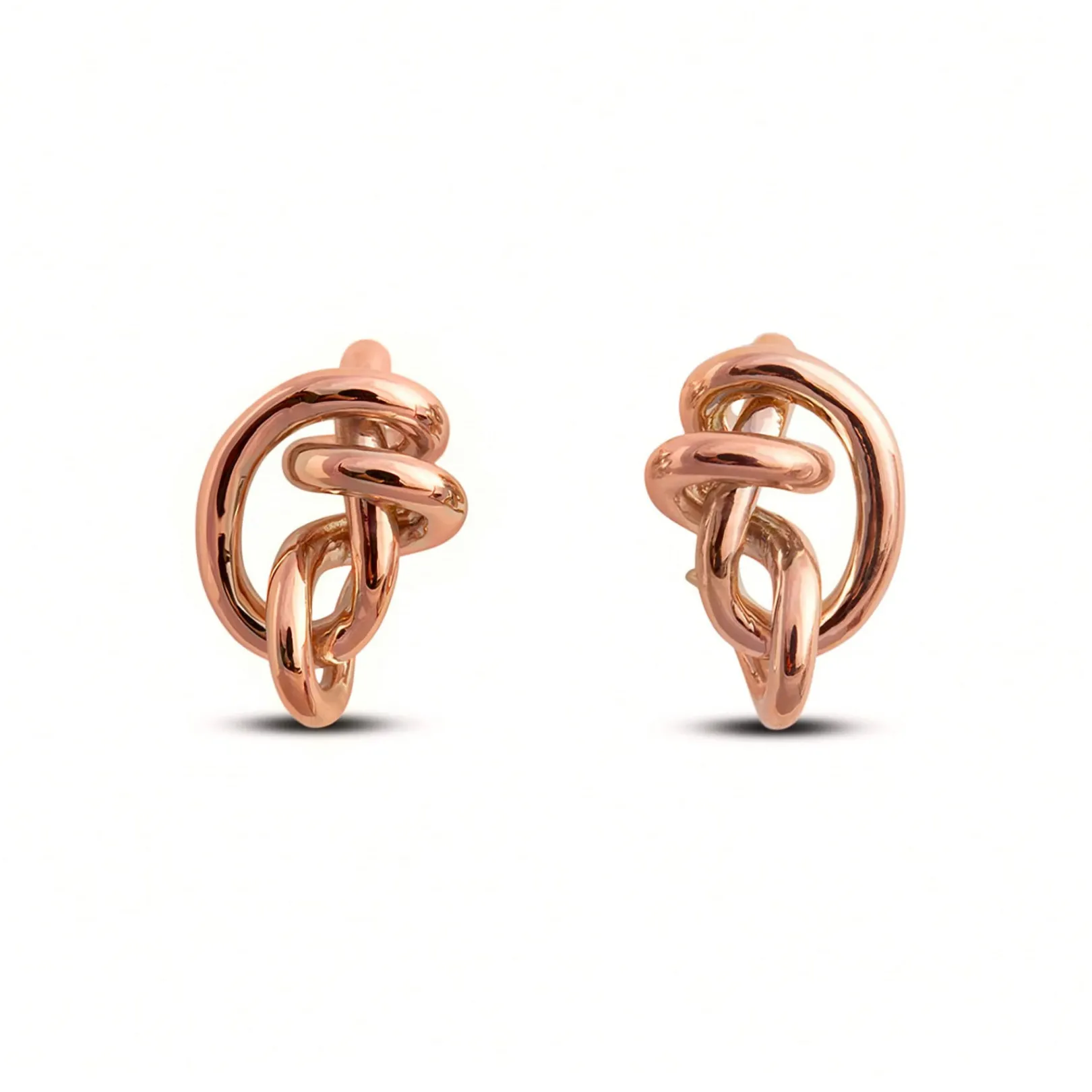 orecchino_nodi_damore_in__0-4.webp Orecchino Nodi d'Amore in Oro Rosa 9kt | Rubinia Gioielli Clearance