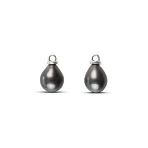 Pendente Nodi D'Amore con Perla /Bianca/Grigia su Argento 925 | Rubinia Gioielli Best