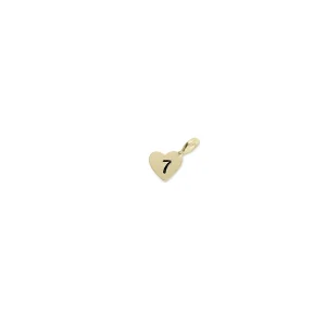 Sigillo cuore 5mm in Oro Rosa o giallo 9kt | Rubinia Gioielli Outlet