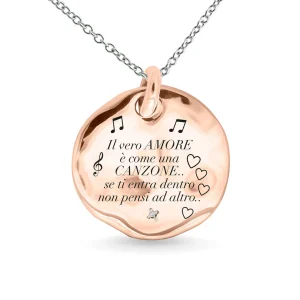 gillo 25mm in Oro Rosa 9 kt | Rubinia Gioielli New