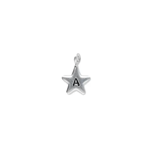 Sigillo Stella 10mm in Argento 925 | Rubinia Gioielli Discount