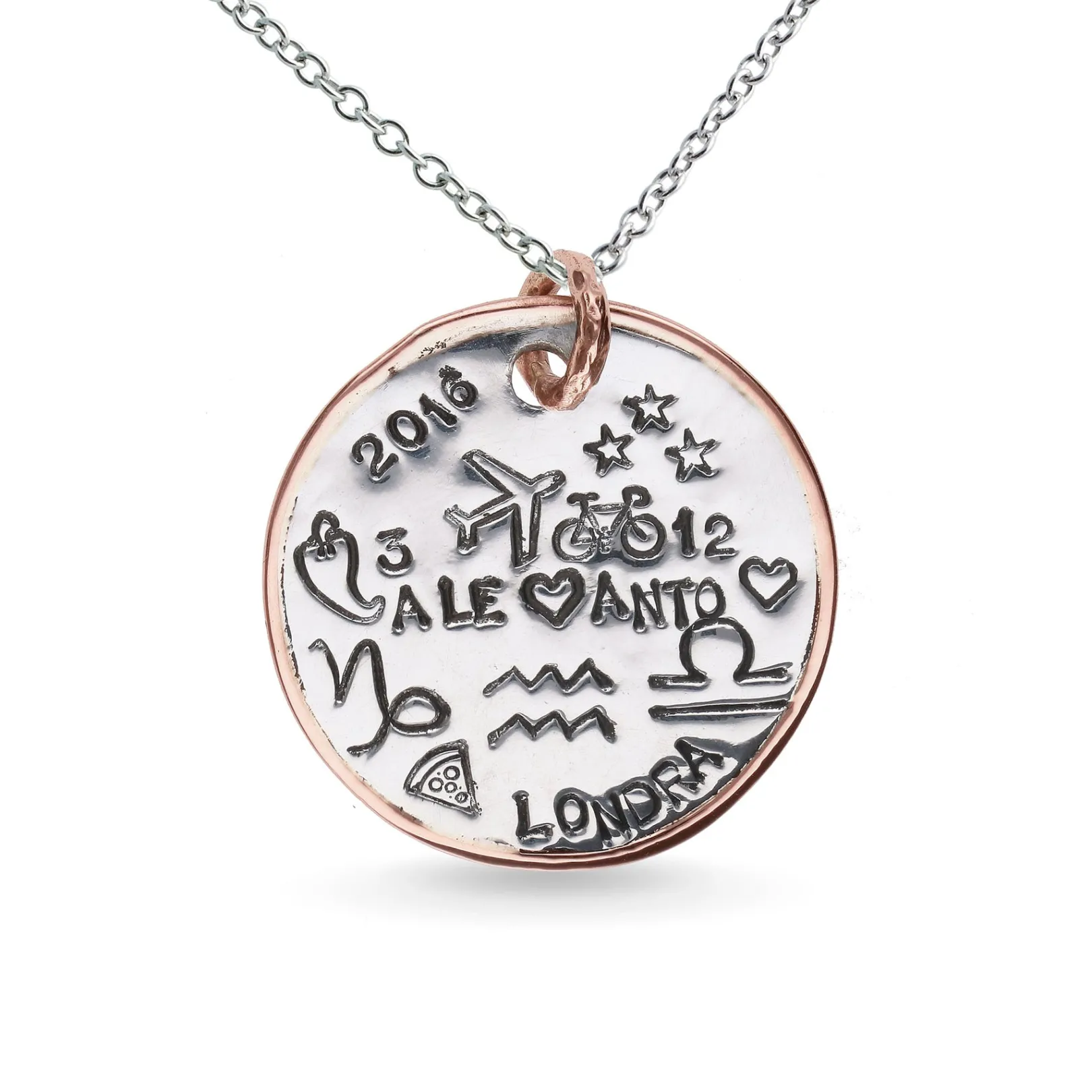 sigillo_storia_da_mm_in_a_4.webp Sigillo Storia da 25mm in Argento 925 e Oro Rosa 9kt inciso a mano | Rubinia Gioielli Clearance