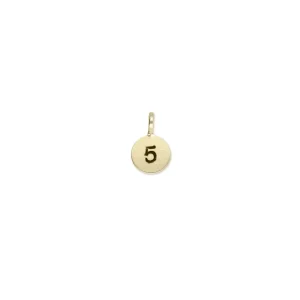 Sigillo Tondo 5mm in Oro Rosa o Giallo 9kt | Rubinia Gioielli New