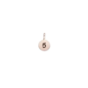 Sigillo Tondo 5mm in Oro Rosa o Giallo 9kt | Rubinia Gioielli New